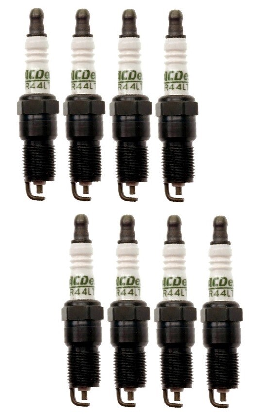 Set Of 8 Spark Plugs PreGapped .040 AcDelco For Buick Caddy Chevy GMC Saab V8 eBay