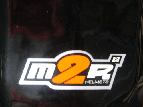 M2R Motocross Helmet Visor Black Universal Fit - Picture 8 of 8