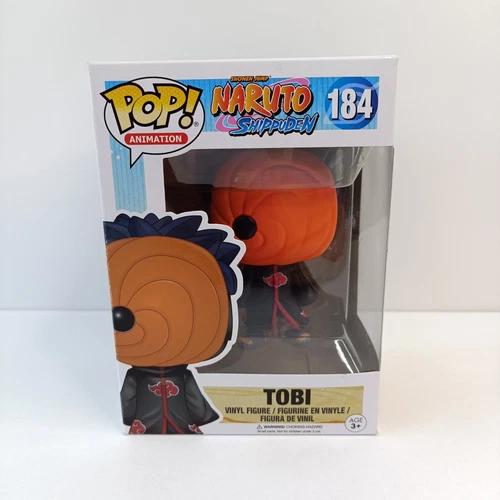 Funko Pop Animation Naruto Shippuden Tobi Number 184 Vinyl Figure Shonen Jump