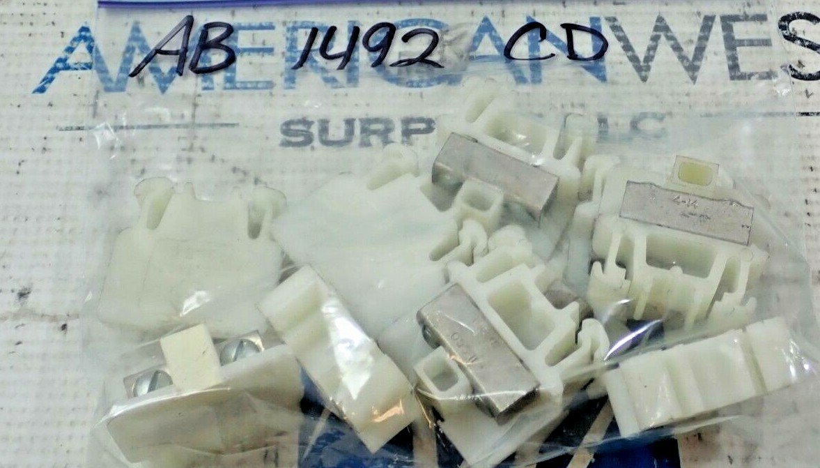 ALLEN BRADLEY 1492 CD TERMINAL BLOCK LOT OF 10 USED