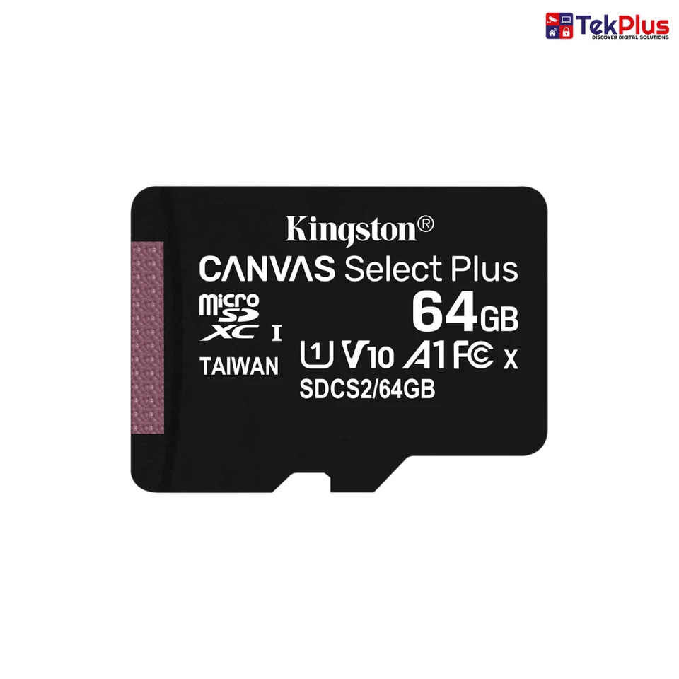 Kingston 64GB microSDHC Canvas Select Plus A1 Class 10 UHS-I Memory Card Adapter - Image 4 of 4