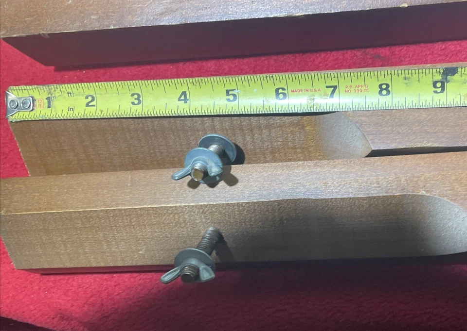 4 винтажных белых ножки для швейного стола середины века 29 дюймов - Изображение 3 из 4