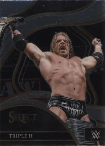 TRIPLE H ( #142/299 )( LIGHT BLUE PRIZM Card #40 ) 22 WWE Panini