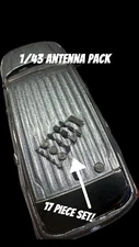 1/43 ANTENNA PACK 17-PIECE POLICE FIRE EMS CUSTOM DIORAMA DIECAST