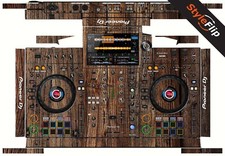 Pioneer XDJ-RX3 Skin Wood 3 Protective Decal StyleFlip