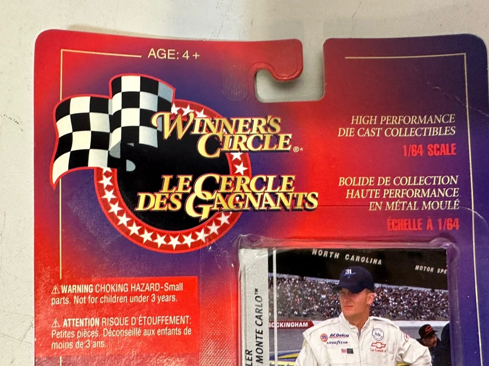 1998 FRENCH VER DALE EARNHARDT JR #31 WRANGLER 1/64 WINNERS CIRCLE VHTF DIECAST - Image 2 of 3