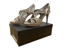 Adrianna Papell Shea Satin High Heel Shoes - Size 9.5M