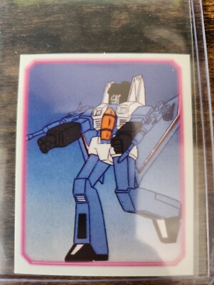 2003 Cards Inc. Transformers Generation 1 Stickers Thundercracker #D47
