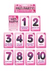 Hen Party Male Rating Card Game - Fancy Dress Costume Night Out Novelty Do