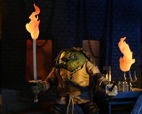 TORTUGAS NINJA FIGURA ULTIMATE LEONARDO EL JOROBADO MONSTERS NECA THE HUNCHBACK - Imagen 11 de 11