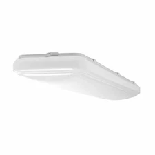 Hampton Bay 54647141 4 ft. x 1 ft. White LED Rectangular Ceiling Flushmount