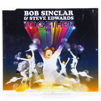 Music Musik Maxi Single CD Bob Sinclar & Steve Edwards   Together Gut
