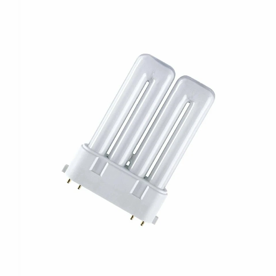 Osram Kompaktleuchtstofflampe DULUX F - 2G10, 830 Warmweiß 18W - 10 Stück Lampe