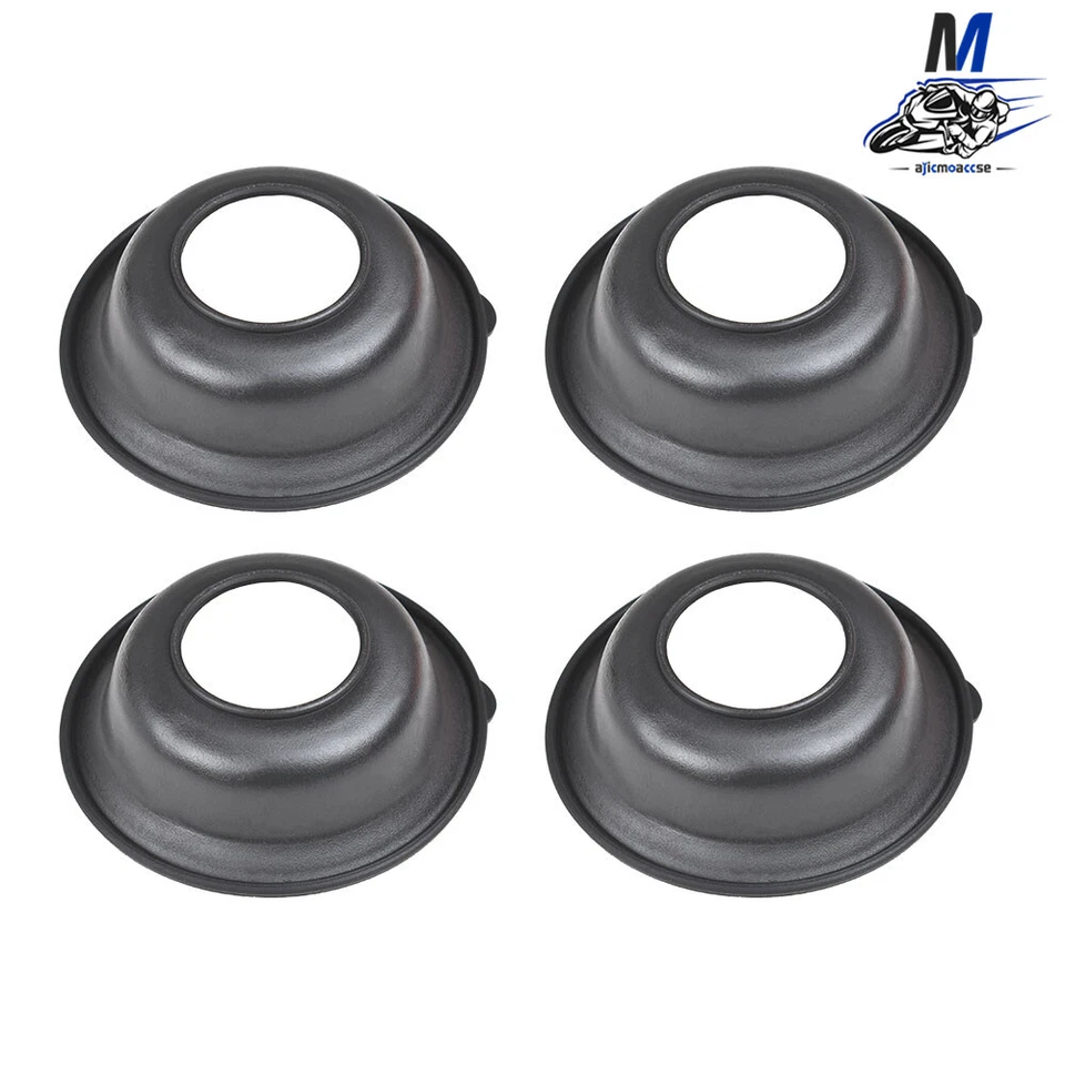Diafragma deslizante 4x carburador para Yamaha XJ650L Seca Turbo 650 1982-1983 Foto 2 de 4