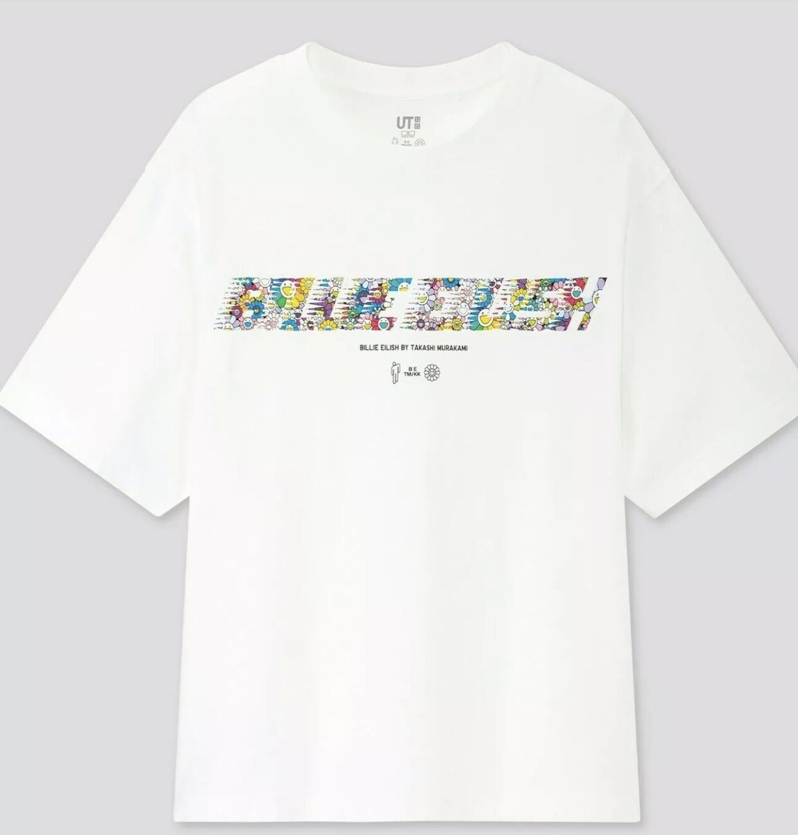 トップス Billie Eilish Takashi Murakami T-Shirt Takashi Murakami x Billie Eilish Melted Blohsh Tee Black