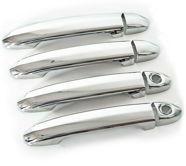Set Edelstahl TüRgriffe Blenden Chrom FüR VW Crafter II | MAN TGE | BJ Ab 2017--image