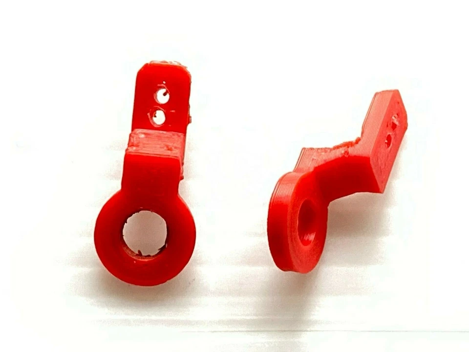 RC SCRAPYARD RC Nitro 1/10 Replacement Carburettor Carb Throttle arm Lever - 1 pair.