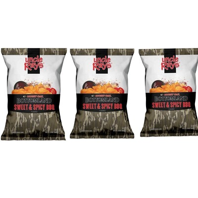 Uncle Ray s Sweet &spicy Bbq Crisp USA Import 3 Beutel mit 121 Gramm American Chips