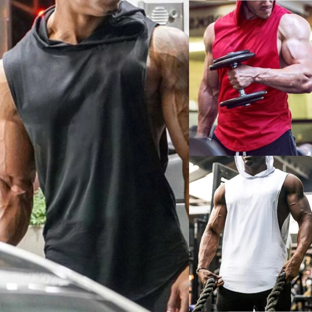 Gym hotsell tank hoodie
