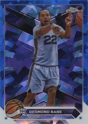 2025-26 Topps Chrome Desmond Bane AUTO REFRACTOR Signature Memphis