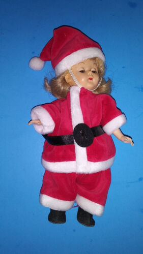 SANTA FASHION 8" - 10" dolls Ginny, Nancy Ann  & more.Jacket, Pants and Hat NEW - Picture 1 of 4