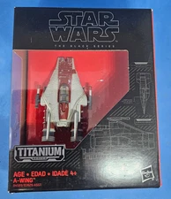 A-WING FIGHTER Star Wars The Black Series Titanium #20 NEW
