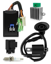 5PCS CDI Box Ignition Coil Kit for Polaris Sportsman 90 Scrambler 01-07