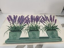 Tatouage Pots Of Lavender Dry rub Transfer