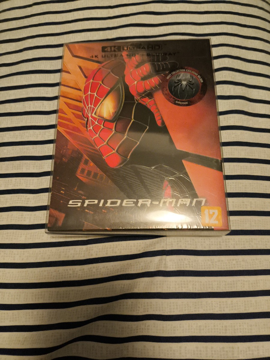 weetcollection スパイダーマン スチールブック Spider-Man Far From Home 4K + 2D Blu-Ray Steelbook Full Slip