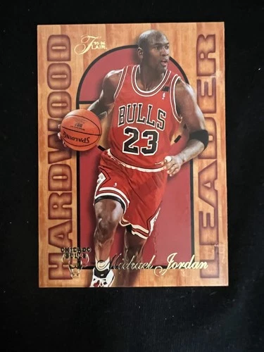 1995-96 Fleer #4 Michael Jordan Flair Hardwood Leader