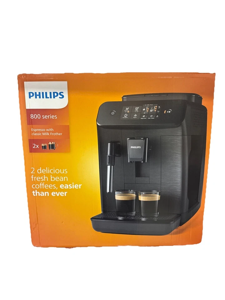 Philips Kaffeevollautomat Kaffeemaschine schwarz EP0820/00 Series 800 NEU OVP - Bild 2 von 2