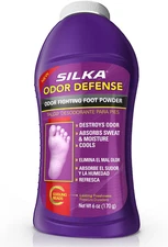 Odor Fighting Foot Powder & Shoe Deodorizer with Corn Starch Powder, Talc & Cool
