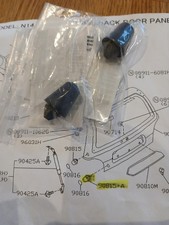 Nissan Sunny Pulsar GTI-R,Lower Tailgate Buffer Rubbers, new genuine parts.