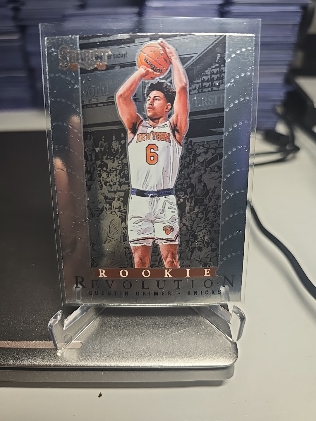 2021-22 Panini Select - Rookie Revolution Quentin Grimes #8 (RC)