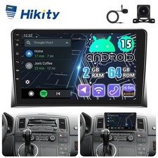 9" CarPlay Android 15 Autoradio GPS Navi RDS BT Für VW T5 Transporter Multivan