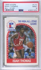 1989-90 NBA Hoops All-Star Game Isiah Thomas #177 PSA 9 MINT HOF 00e8