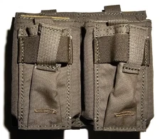 FirstSpear 5.56 Mag Shingle double speed reload pistol 6/12 Ranger green pouch