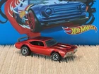Hot Wheels Redlines 1971 Olds 442 Conversion Red With Black Interior