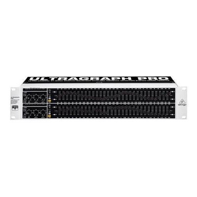 Behringer Ultragraph Pro Fbq3102 Ultra-Musical 31-Band Stereo Slvr