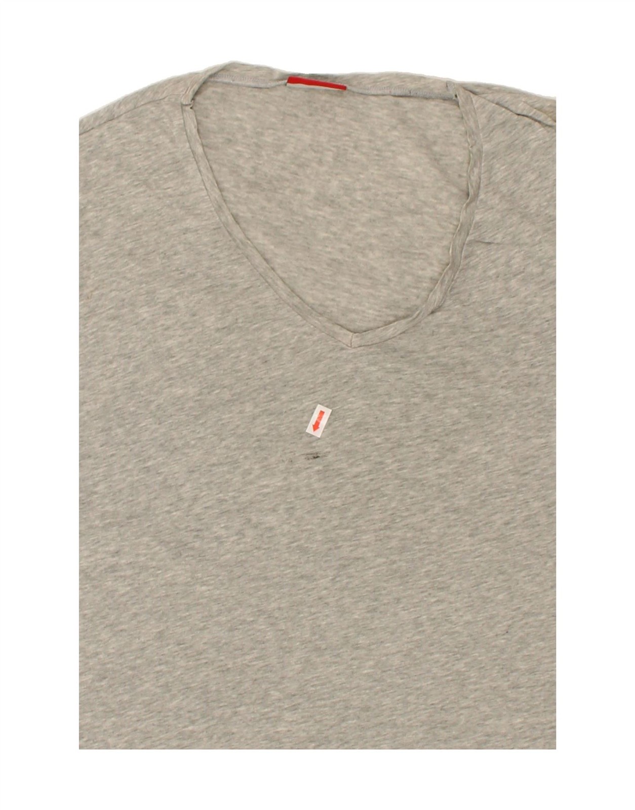 T shirt uomo FILA top grande grigio cotone CH21