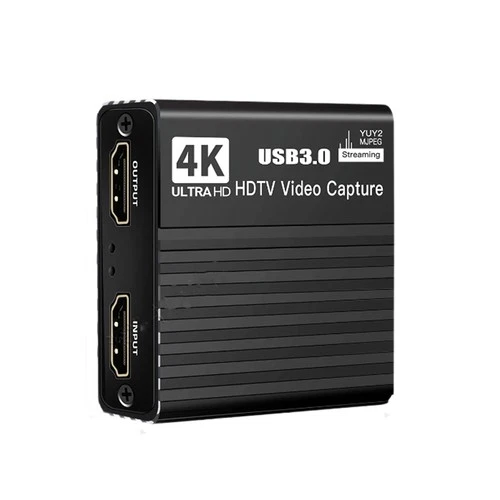 Aufnahmebox 4k 1080p 60FPS -Videoaufnahmekarte HDTV-Kamera-Kompatibler USB 4856