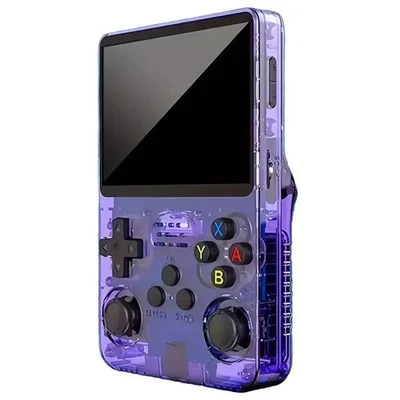 DYZI R36S Retro Handheld Game Console 3.5" IPS Screen 21000+ Games USB Rechargeable