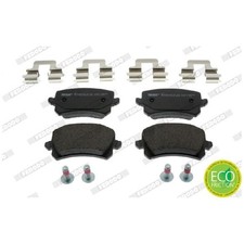 Satz Bremsbeläge Bremsklötze hinten für Seat Alhambra 710 Toledo 3 5P2 | 2386