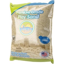 Classic Sand, Premium Play Sand, 20 lb. Natural, Non-Toxic, Wet Castle Building