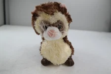 Webkinz Ganz HM419 Ferret Plush Stuffed Animal Brown Tan No Code Soft Toy