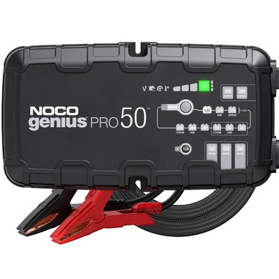 NOCO GENIUSPRO50 50A Batterie-Ladegerät, Desulfator Batteriewartung 6V 12V 24V