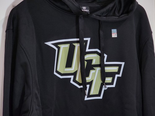 UCF central florida Knights Foundation black Fleece Pullover Hoodie ncaa mens XL - Picture 2 of 11