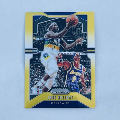 Panini Prizm 2019-20 Jrue Holiday Pelicans #170 Yellow Prizm 01/10