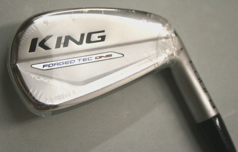 Cobra King Forged Tec One 4 iron with KBS $-Taper Lite regular flex steel shaft - Image 2 of 4