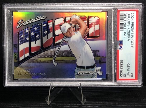 Brooks Koepka #8 2024 Panini Prizm LIV Destinations card